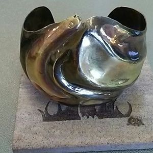 Brass cuff 40 years old